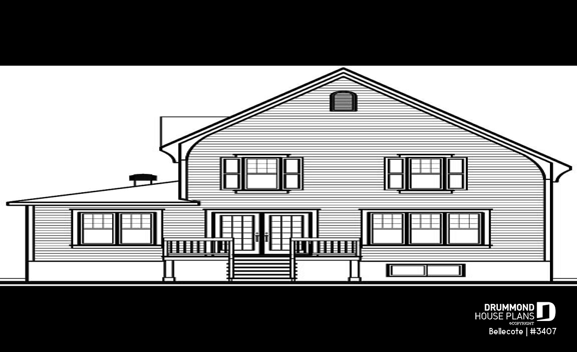 rear elevation - Bellecote