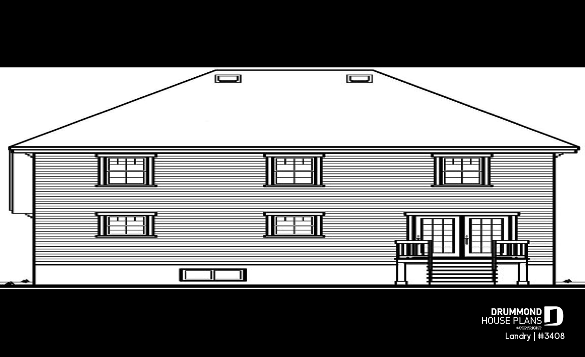 rear elevation - Landry