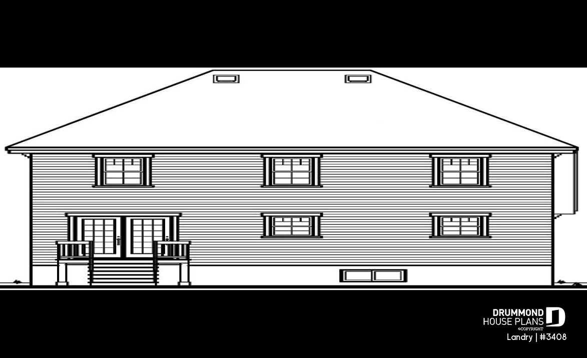 rear elevation - Landry