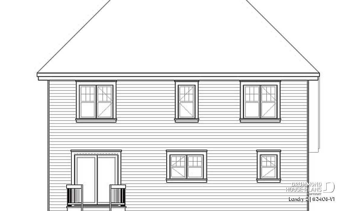 rear elevation - Landry 2