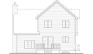 Vignette rear elevation - 3411