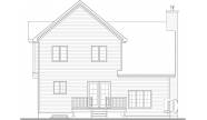 Vignette rear elevation - 3411