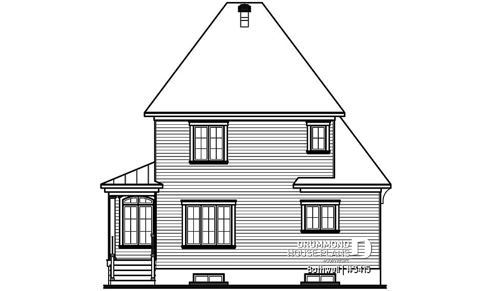 rear elevation - Bothwell