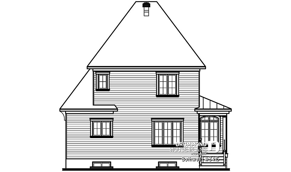 rear elevation - Bothwell