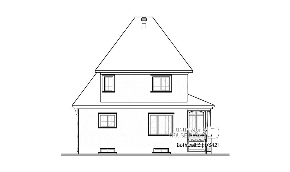 rear elevation - Bothwell 3