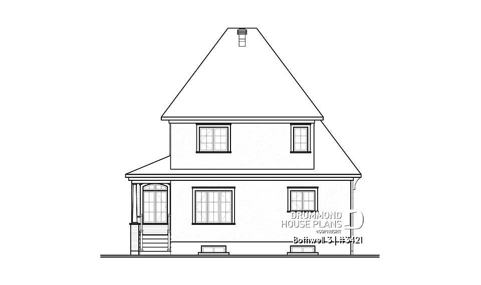 rear elevation - Bothwell 3
