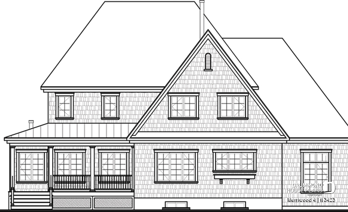 rear elevation - Merriwood 4