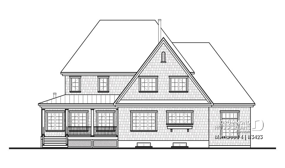 rear elevation - Merriwood 4