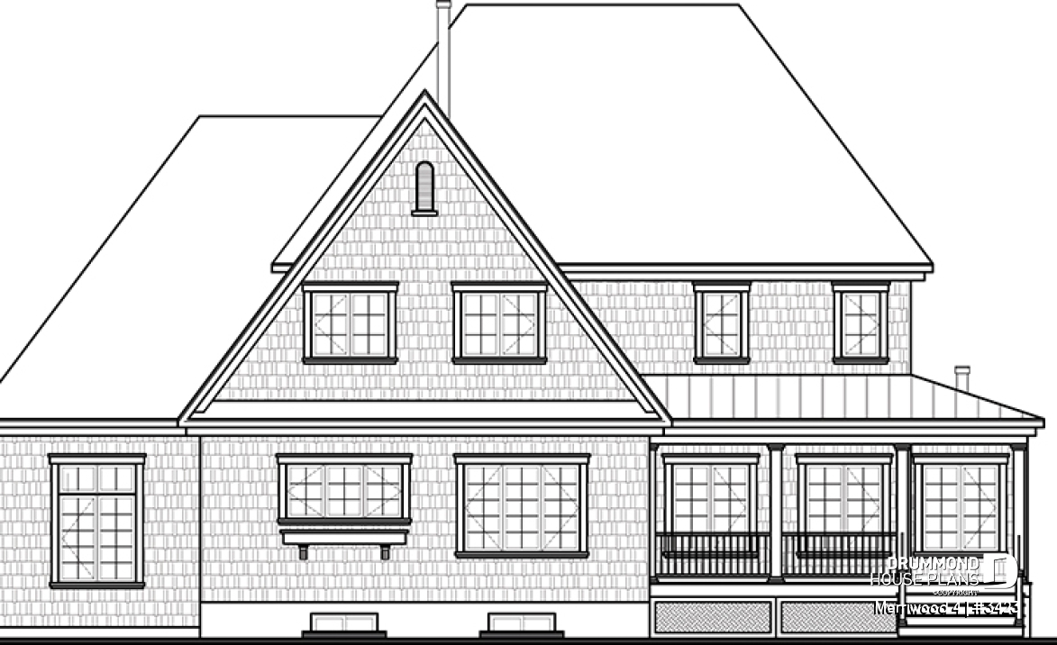 rear elevation - Merriwood 4
