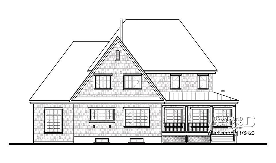 rear elevation - Merriwood 4