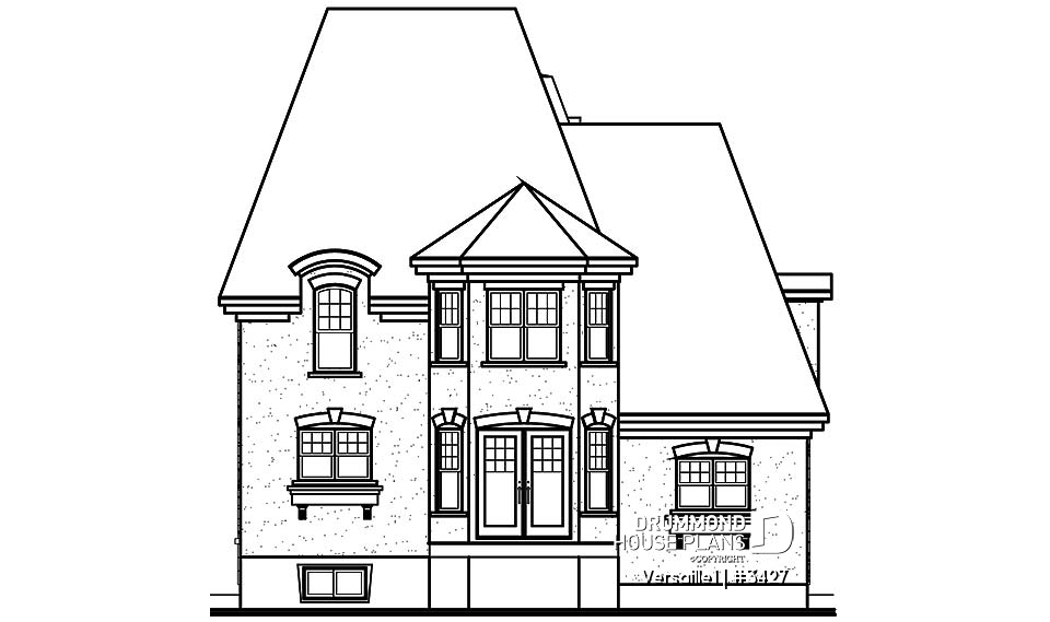 rear elevation - Versaille1