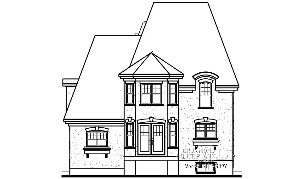 rear elevation - Versaille1