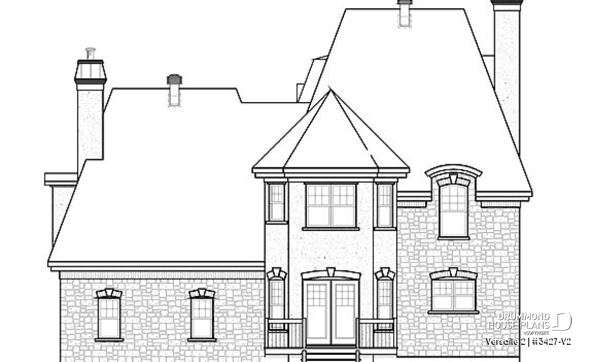 rear elevation - Versaille 2