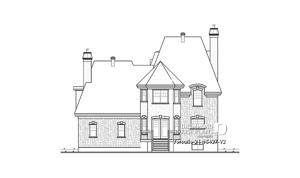 rear elevation - Versaille 2