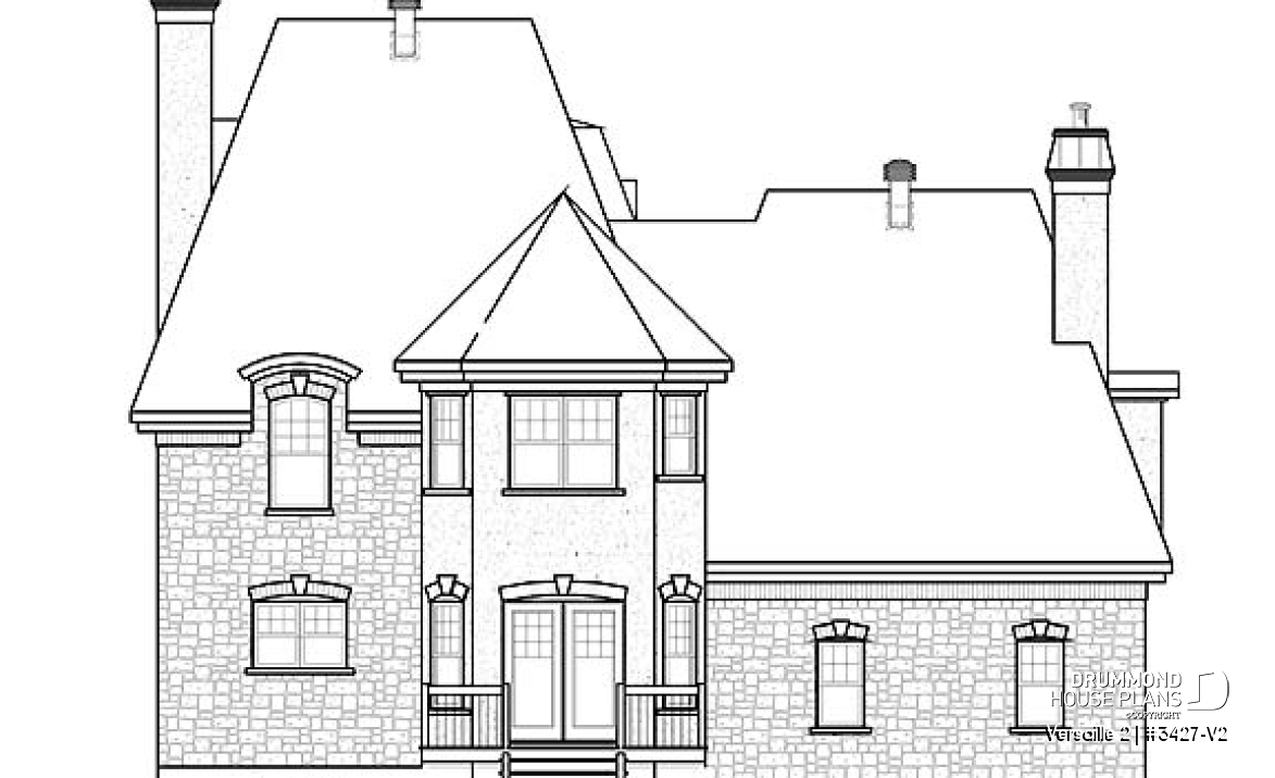 rear elevation - Versaille 2