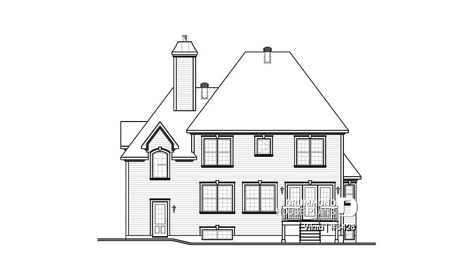 rear elevation - Vilma