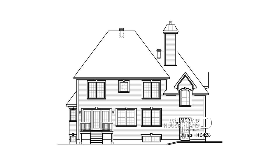 rear elevation - Vilma