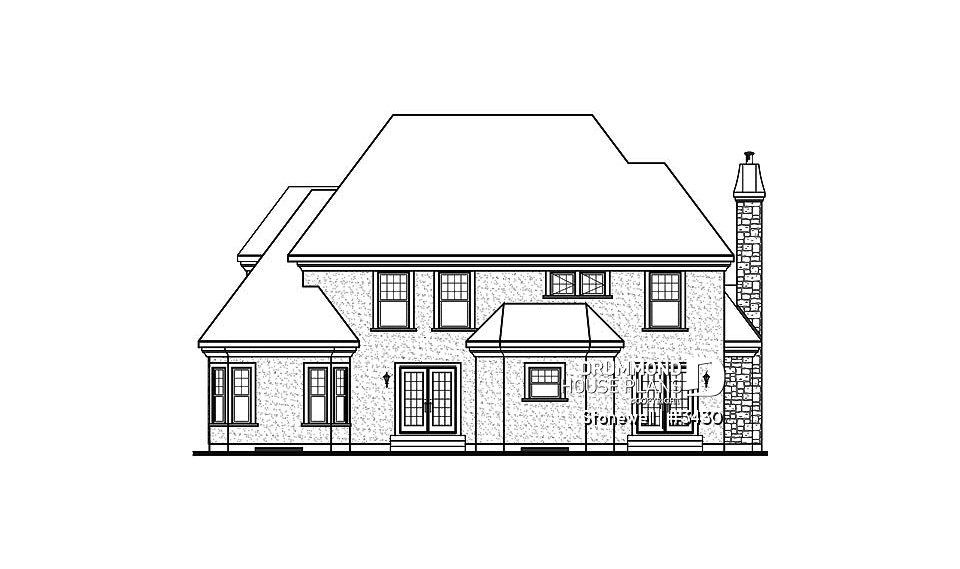 rear elevation - Stonewell