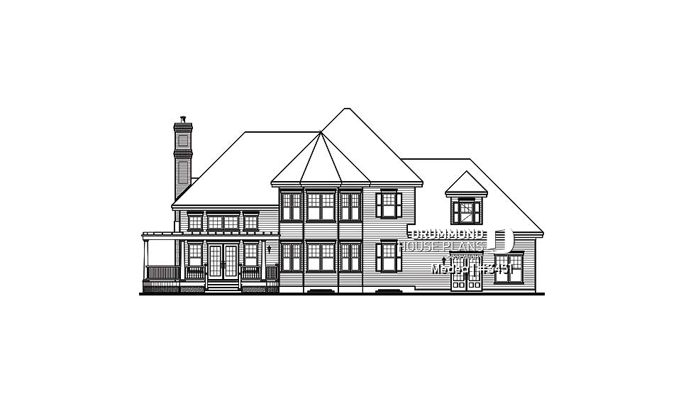 rear elevation - Medea