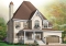 front - BASE MODEL - European 5 bedroom with master suite & great room - Cabot