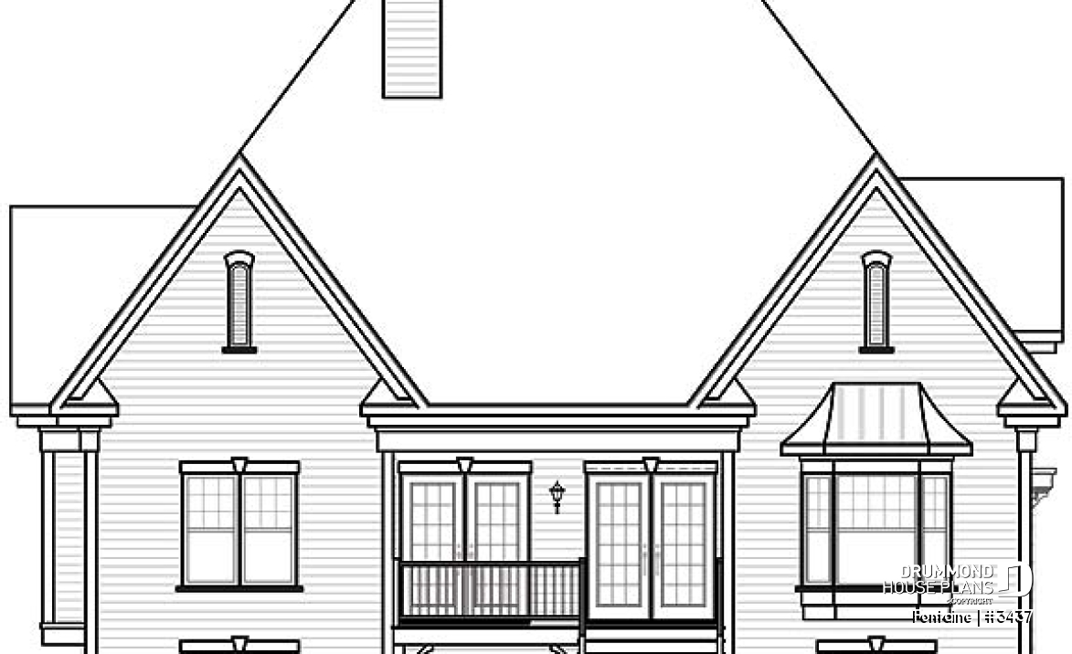 rear elevation - Fontaine