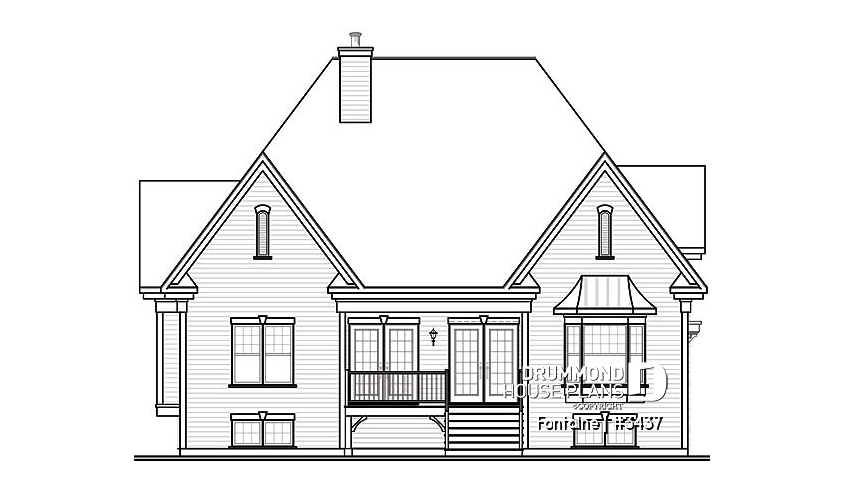 rear elevation - Fontaine