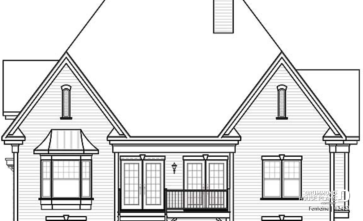 rear elevation - Fontaine