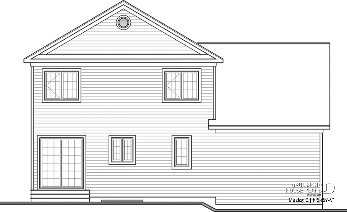 rear elevation - Meslay 2