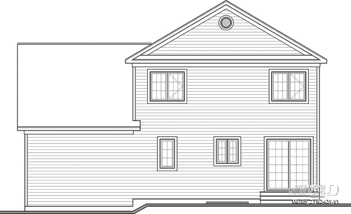 rear elevation - Meslay 2