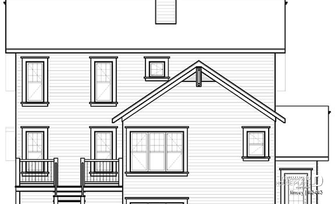 rear elevation - Kinsey
