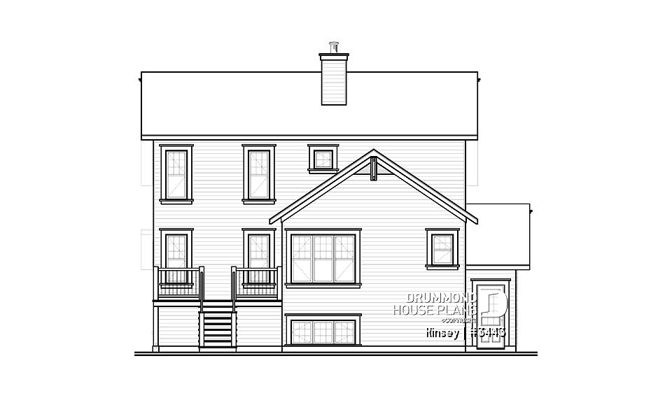 rear elevation - Kinsey