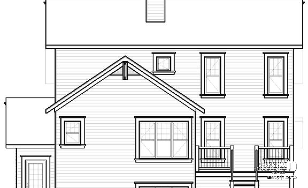 rear elevation - Kinsey