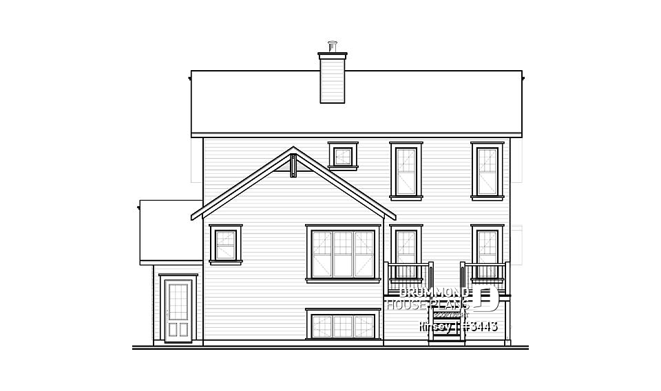 rear elevation - Kinsey