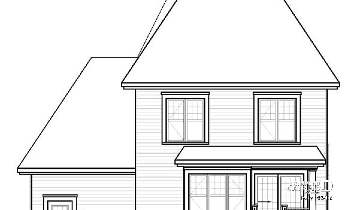 rear elevation - Perry