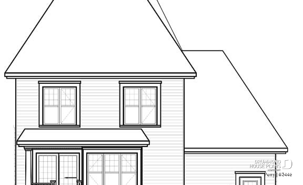 rear elevation - Perry