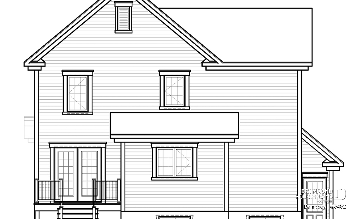 rear elevation - Dempsey
