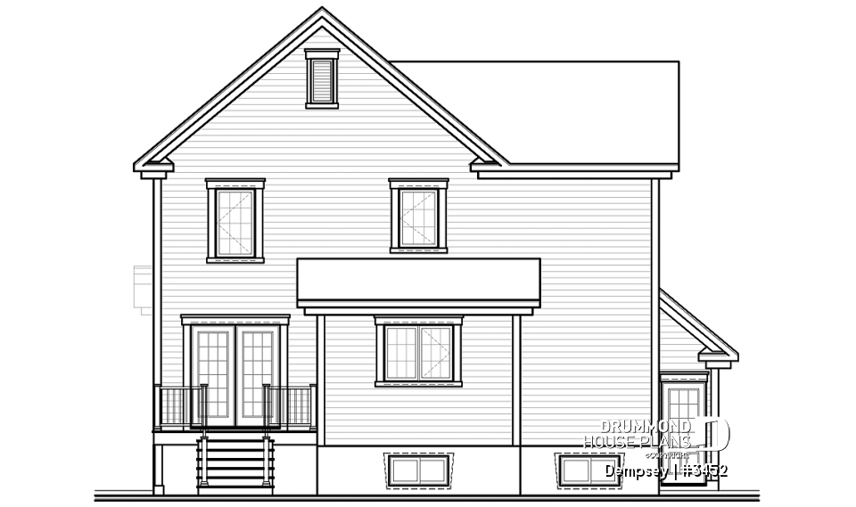 rear elevation - Dempsey