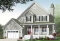 front - BASE MODEL - 3 to 4 bedroom American Country house plan with bonus space, garage and home office - Dempsey 2