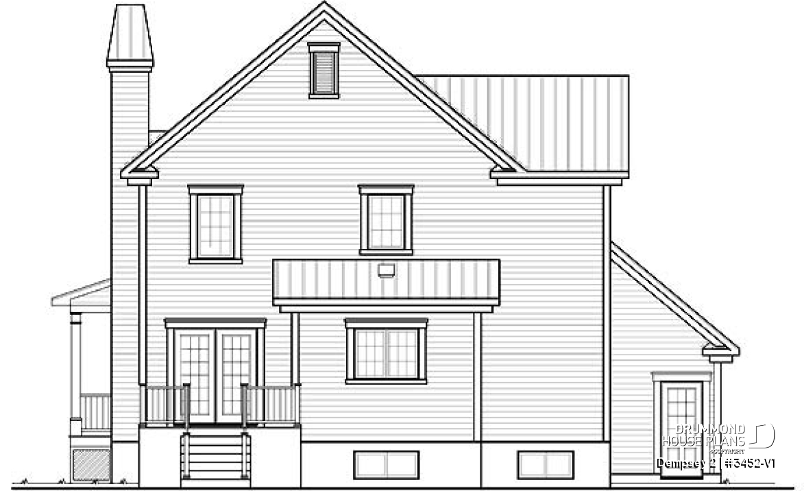 rear elevation - Dempsey 2
