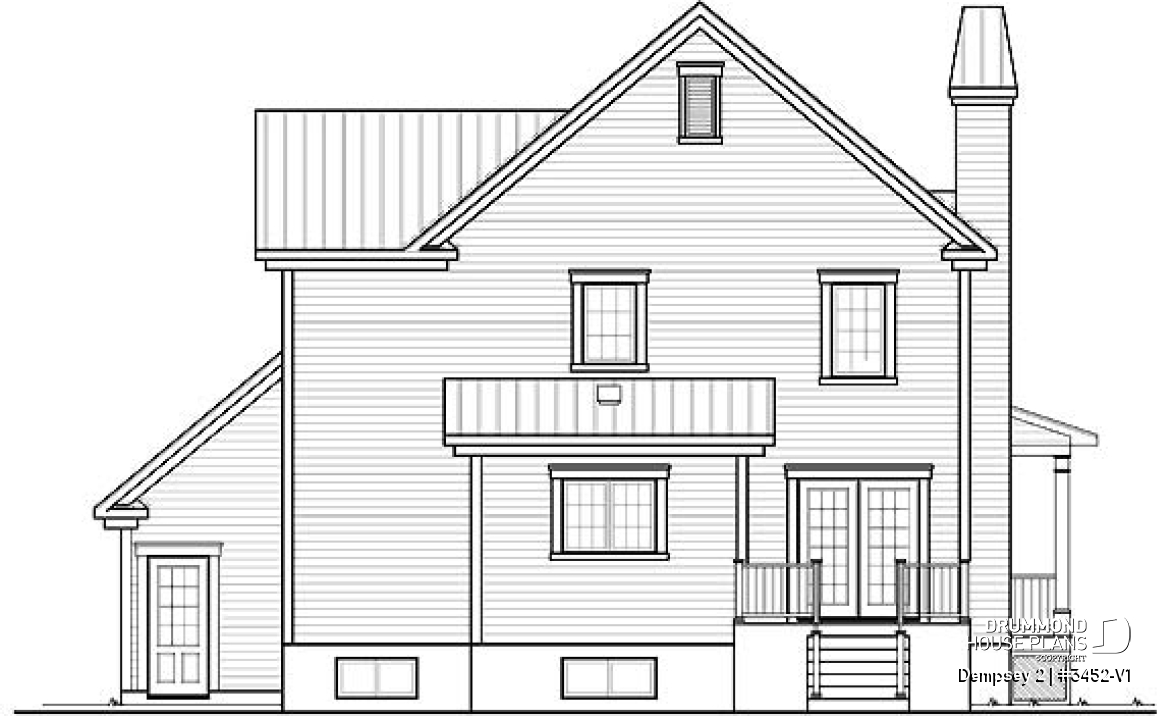 rear elevation - Dempsey 2