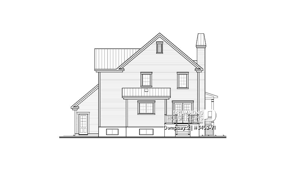 rear elevation - Dempsey 2