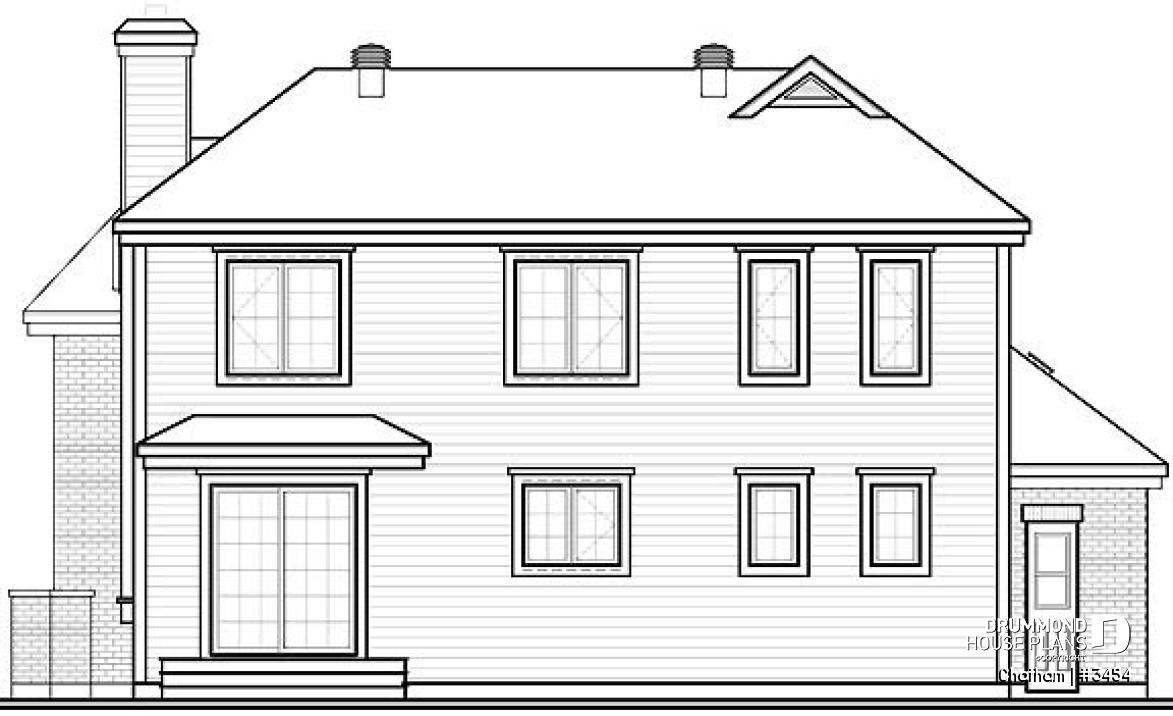 rear elevation - Chatham
