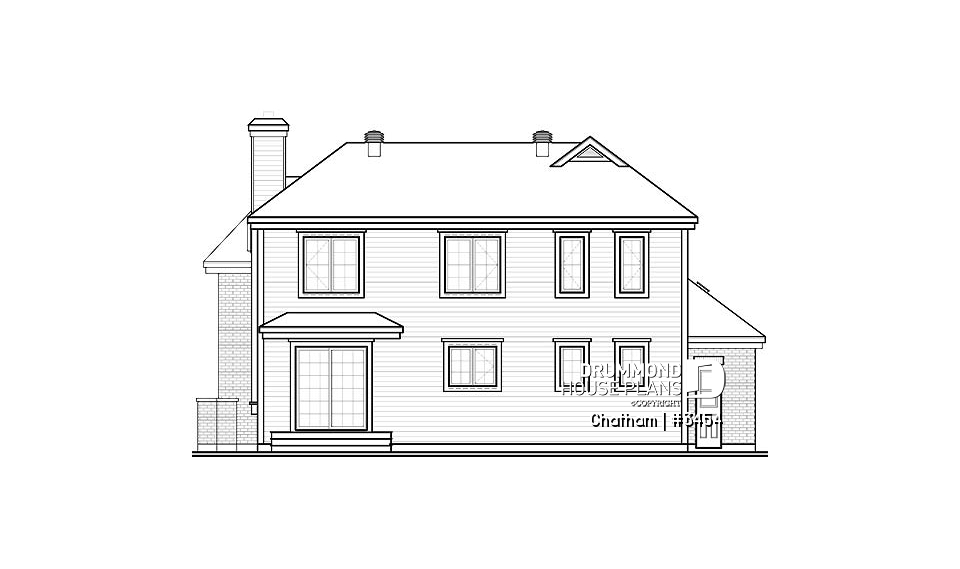 rear elevation - Chatham
