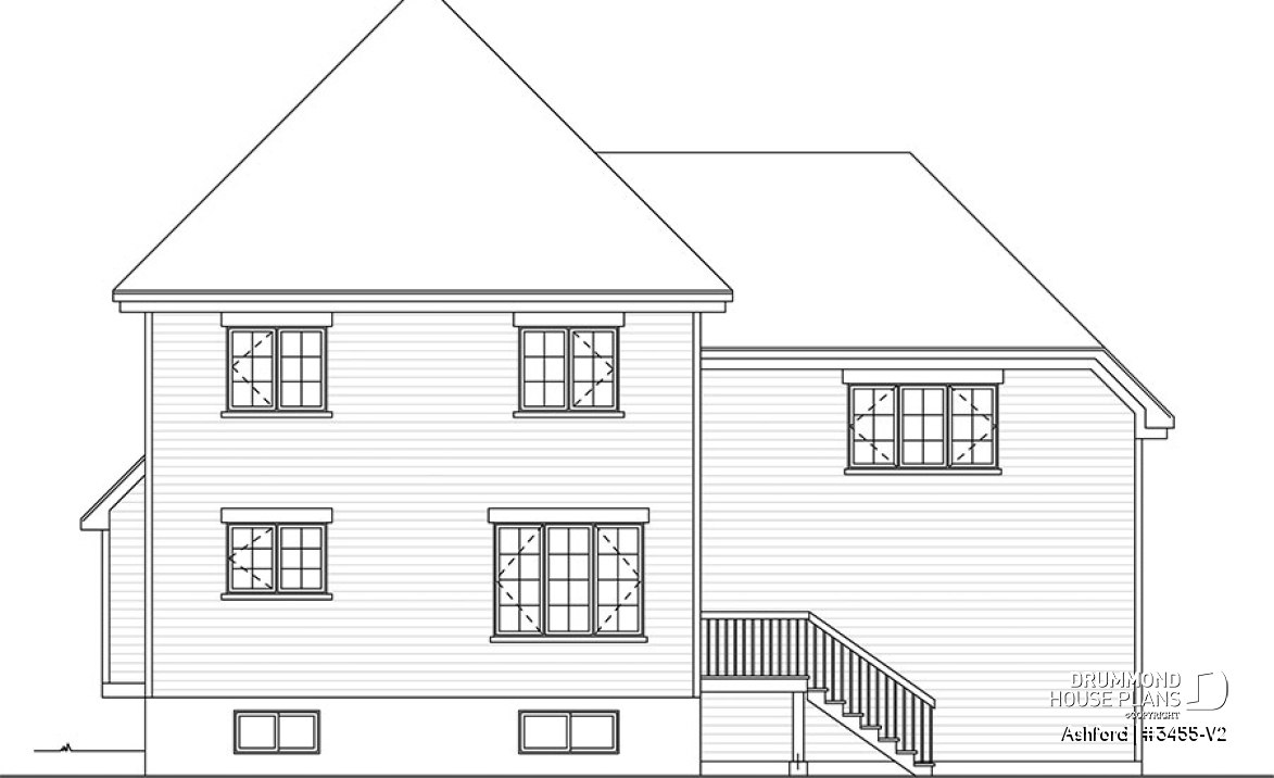 rear elevation - Ashford