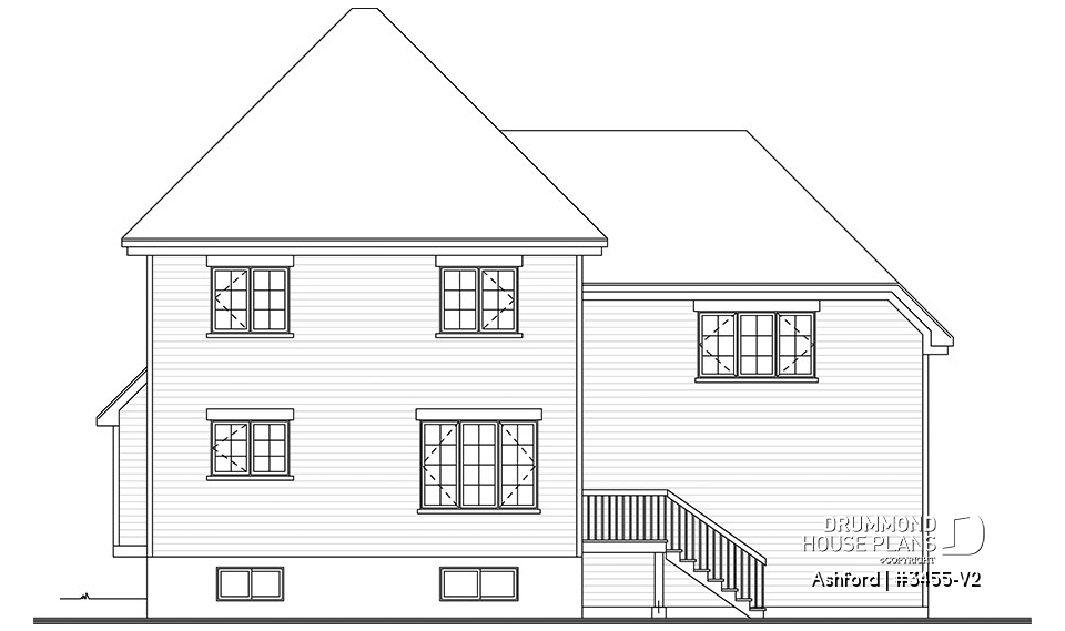 rear elevation - Ashford