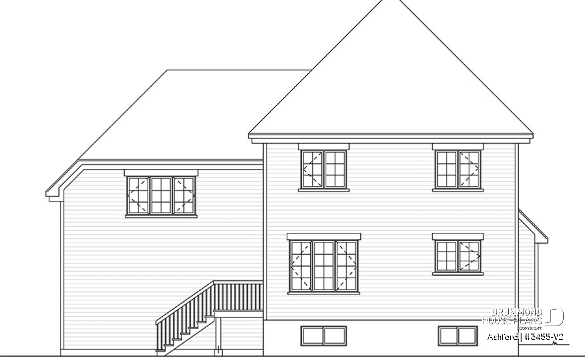 rear elevation - Ashford