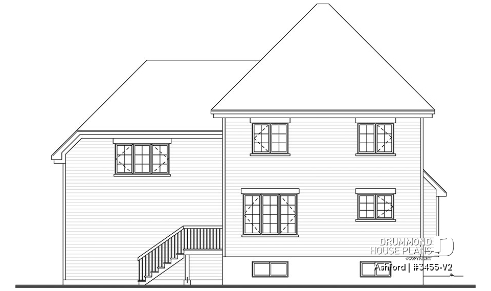 rear elevation - Ashford