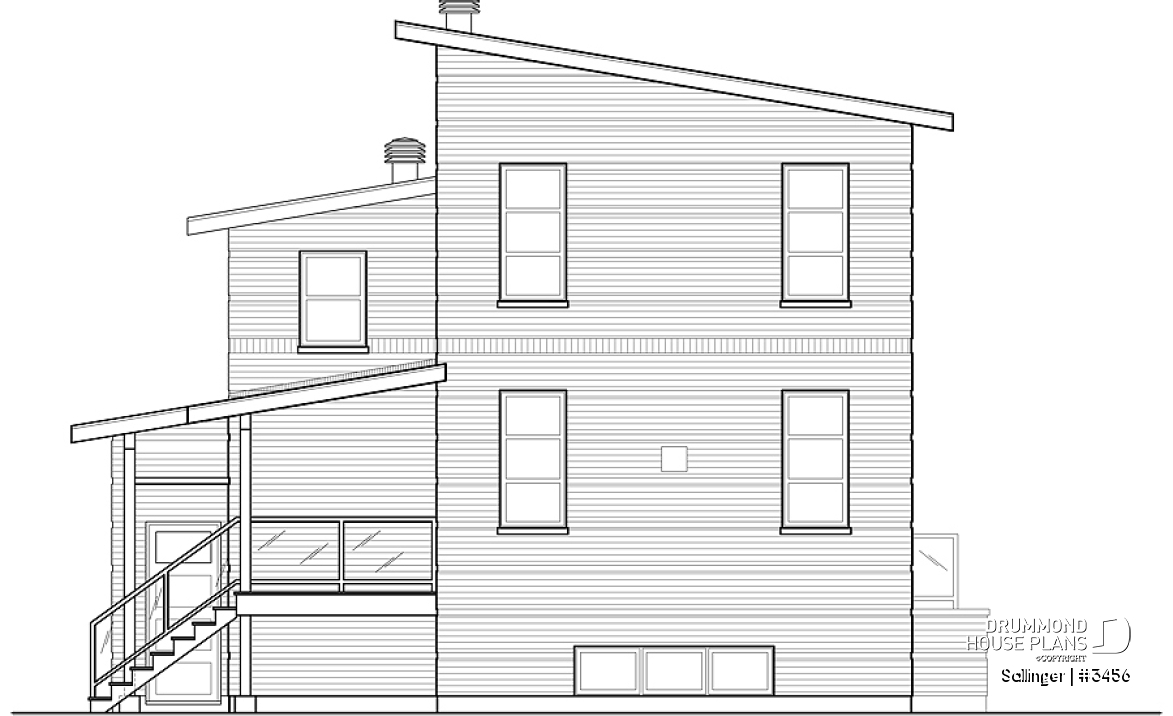 rear elevation - Sallinger