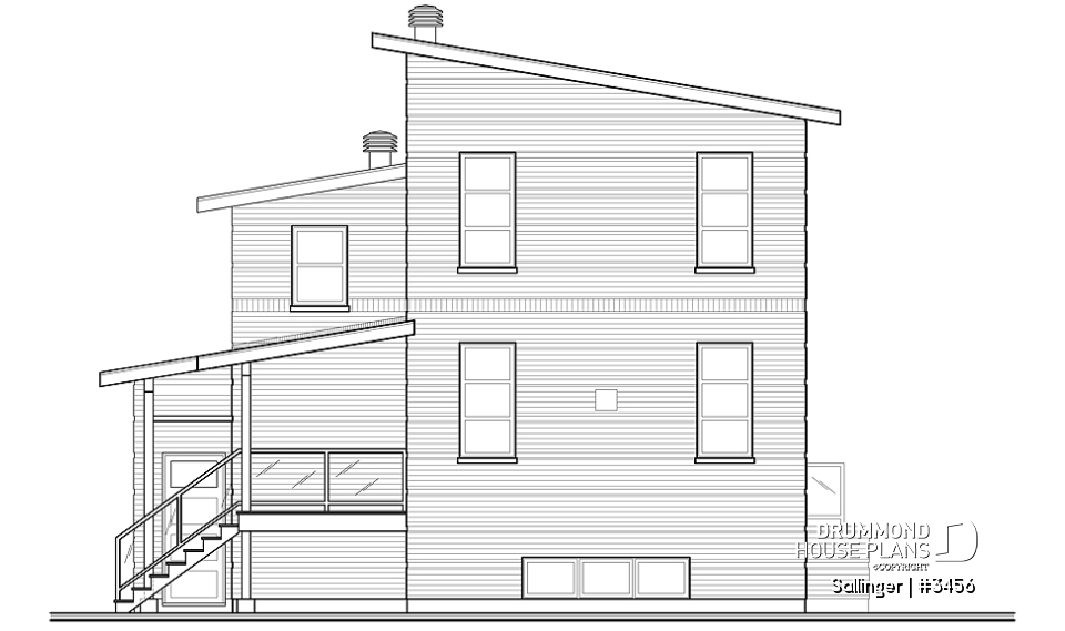 rear elevation - Sallinger