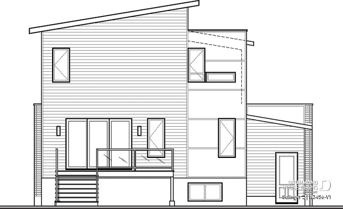 rear elevation - Sallinger 2